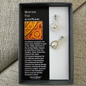 Minton Tile with Pearl